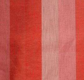 Len Art Fabrics širší pruhy červené, růžové