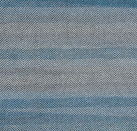 Kostýmová látka Art Fabrics rybí kost modrý melír