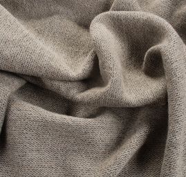 Vlna směs konopí Art Fabrics modrorežné barvy