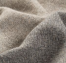 Vlna směs konopí Art Fabrics modrorežné barvy