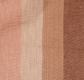 Len Art Fabrics širší pruhy starorůžové