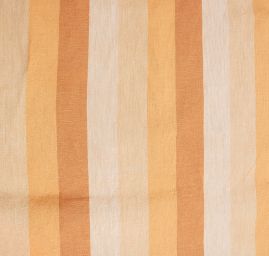 Len Art Fabrics širší pruhy pískové