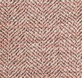 Kostýmová látka vzor rybí kost Art Fabrics růžový mel.