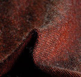 Kostýmová látka viskoza směs Art Fabrics oranžovošedá