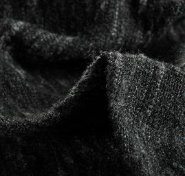 Kostýmovka Art Fabrics nopky černošedý melír