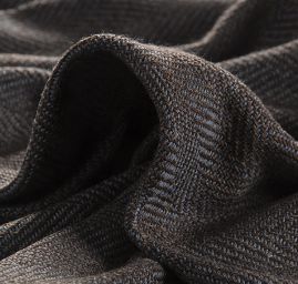Kostýmová látka Art Fabrics rybí kost modrá