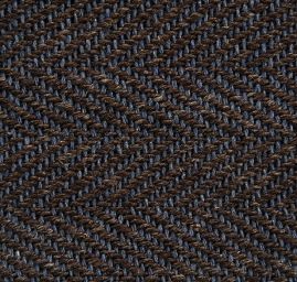 Kostýmová látka Art Fabrics rybí kost modrá