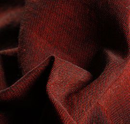 Kostýmovka Art Fabrics lamé červenočerná