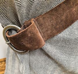 Kostýmovka bavlna směs  Art Fabrics rybí kost 