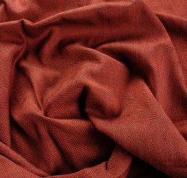 Kostýmová látka Art Fabrics rybí kost tm.červená