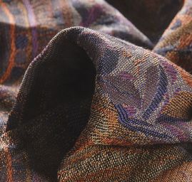 Dekorační tkanina secese Mucha