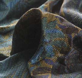 Dekorační tkanina secese Mucha