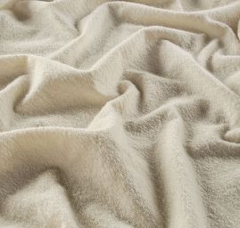 Kostýmová látka Art Fabrics moher smetanová