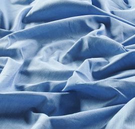 Len Art Fabrics světle modrý