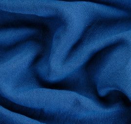 Len bavlna Art Fabrics modrý