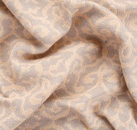 Žakárová látka Art Fabrics Verona šedohnědá