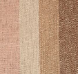 Len Art Fabrics širší pruhy béžový