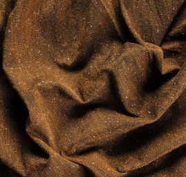 Kostýmovka Art Fabrics nopky hnědozlatá