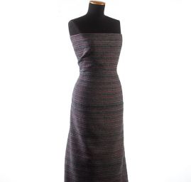 Kostýmová látka chanel Art Fabrics šedá