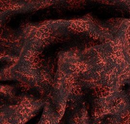 Kostýmová látka Art Fabrics Rozálile skořicová