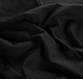 Žakárová oděvní tkanina Art Fabrics černá