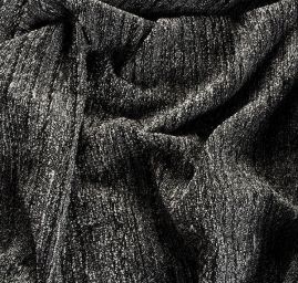 Kostýmová látka Art Fabrics černobílý melír