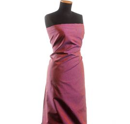 Len Art Fabrics šanžán oranžovomodrý