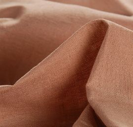 Len Art Fabrics šanžán světle hnědý