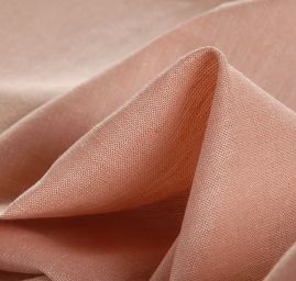 Len Art Fabrics šanžán hnědorůžový