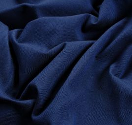 Kostýmová látka směs Art Fabrics tmavě modrá