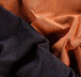 Kostýmová látka směs Art Fabrics oranžová