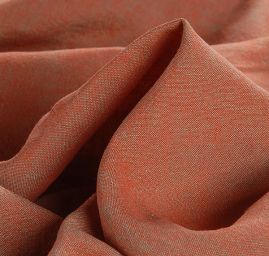 Len Art Fabrics šanžán oranžovozelený