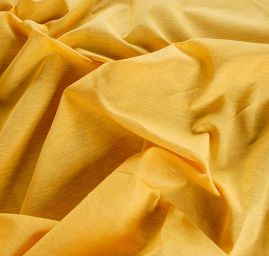 Len Art Fabrics šanžán žlutohnědý