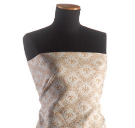Replika historické látky Art Fabrics Medailon béžová