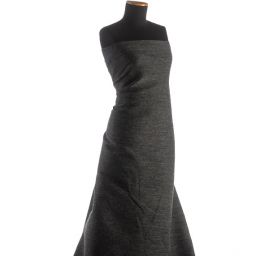 Kostýmová vlněná látka Art Fabrics antracit