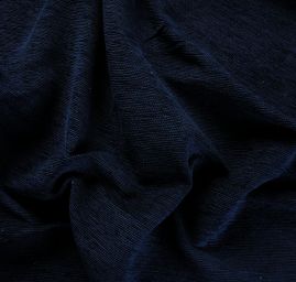 Žinylková látka design Art Fabrics švestkově modrá