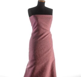 Kostýmová látka Art Fabrics mohér směs růžová