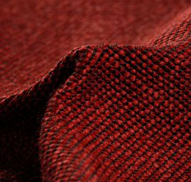 Kostýmová látka Art Fabrics viskoza směs hnědovínová