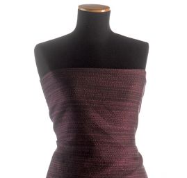 Len viskoza směs Art Fabrics vínovofialová