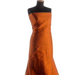 Kostýmová látka Art Fabrics viskoza směs oranžová