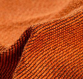 Kostýmová látka Art Fabrics viskoza směs oranžová