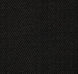 Kostýmová látka Art Fabrics rybí kost jemná černá