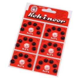 Patenty kovové velikost č.2 10/9mm černá