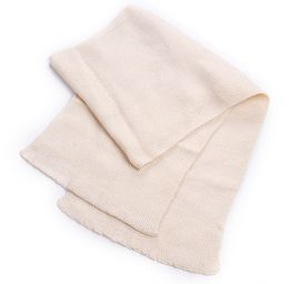 Pletená šála Marlen s melírovými pruhy smetanová