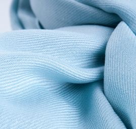 Šála směs kašmír/hedvábí tyrkysová II.jakost