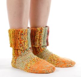 Ručně pletené ponožky Marlen