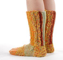 Ručně pletené ponožky Marlen