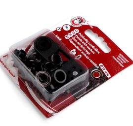 Průchodky 7x5x13 Ø13mm nikl černé