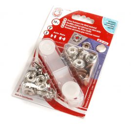 Druky kovové  6 (Ø 15mm) stř.hnědý hladký AUTO-MOTO