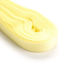 Stuha taftová šíře 6mm žlutá citron